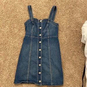 denim Hollister dress (size xs)